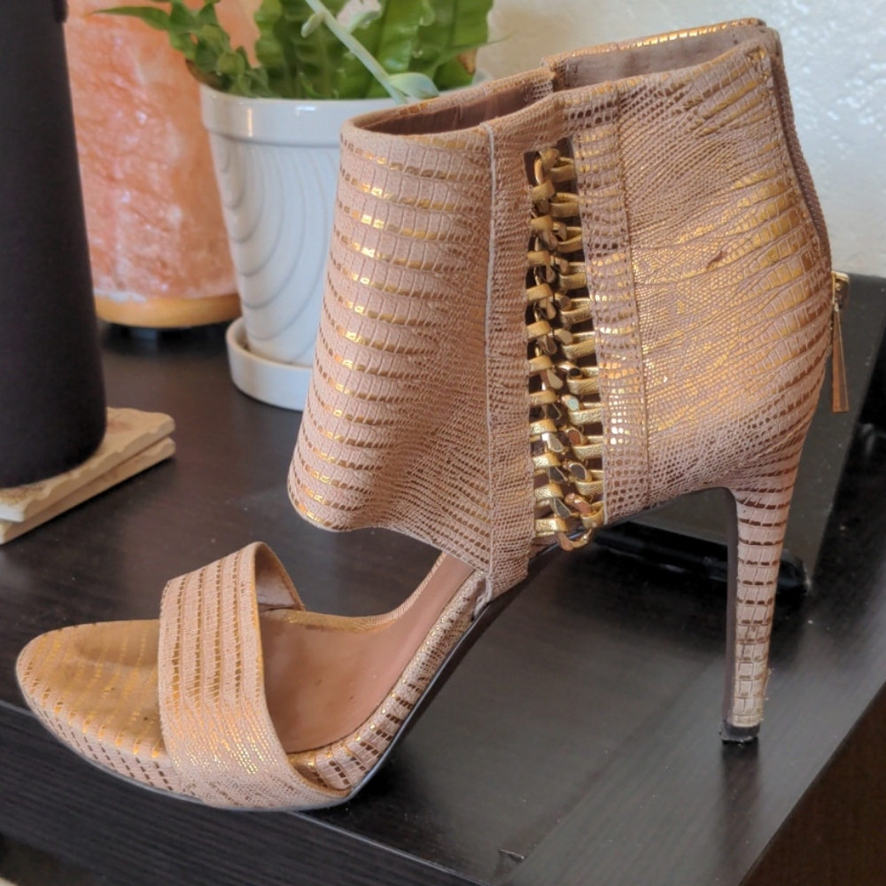 Vince Camuto Gold Heel